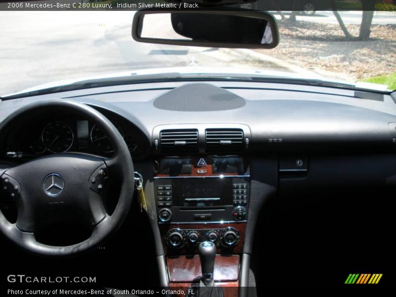 Iridium Silver Metallic / Black 2006 Mercedes-Benz C 280 Luxury