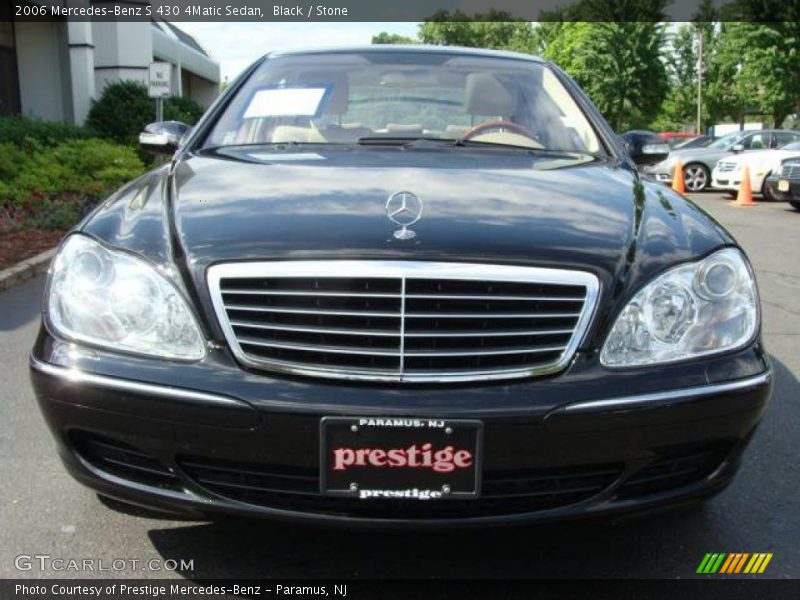 Black / Stone 2006 Mercedes-Benz S 430 4Matic Sedan