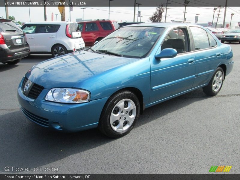 Vibrant Blue / Sage 2004 Nissan Sentra 1.8 S