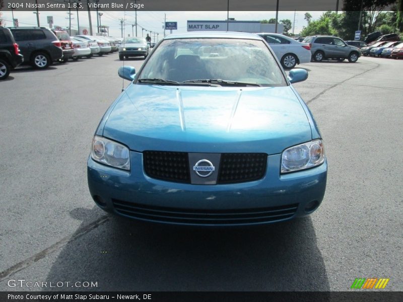 Vibrant Blue / Sage 2004 Nissan Sentra 1.8 S