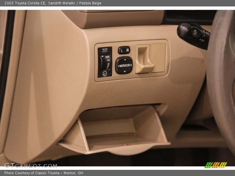 Sandrift Metallic / Pebble Beige 2003 Toyota Corolla CE