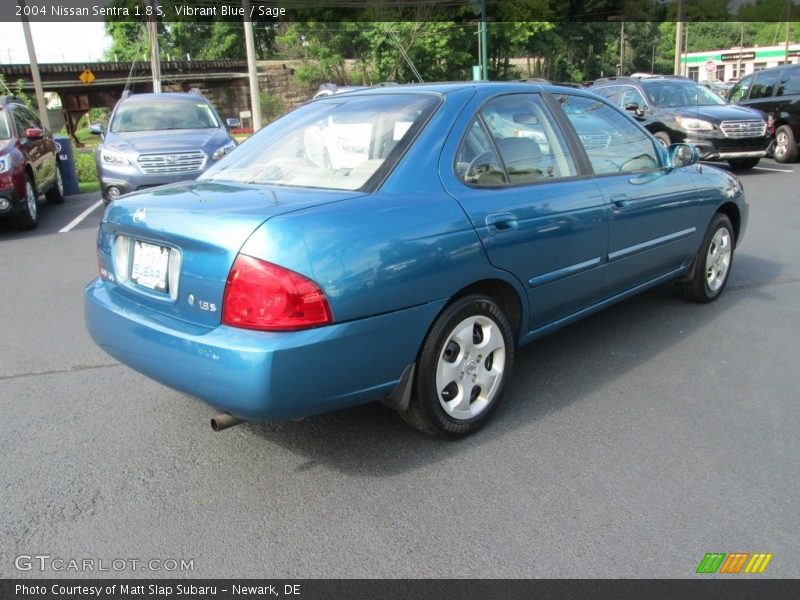 Vibrant Blue / Sage 2004 Nissan Sentra 1.8 S