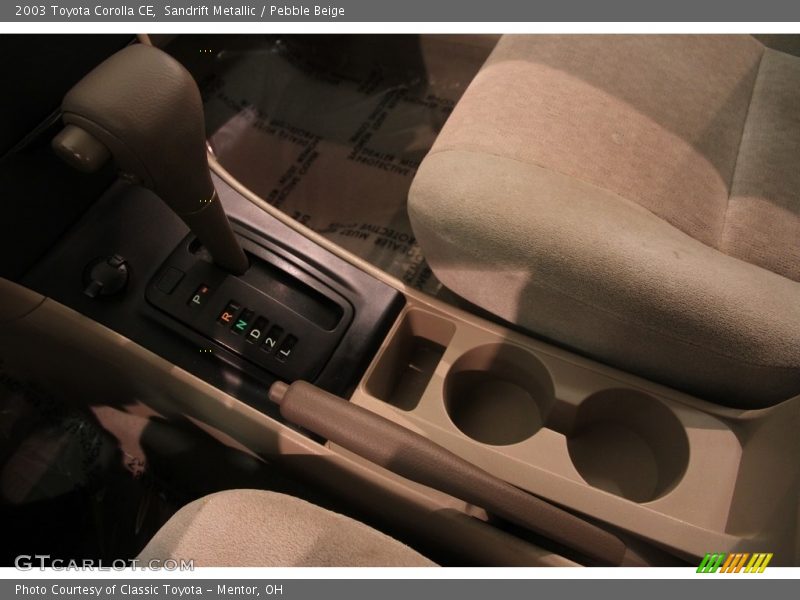 Sandrift Metallic / Pebble Beige 2003 Toyota Corolla CE