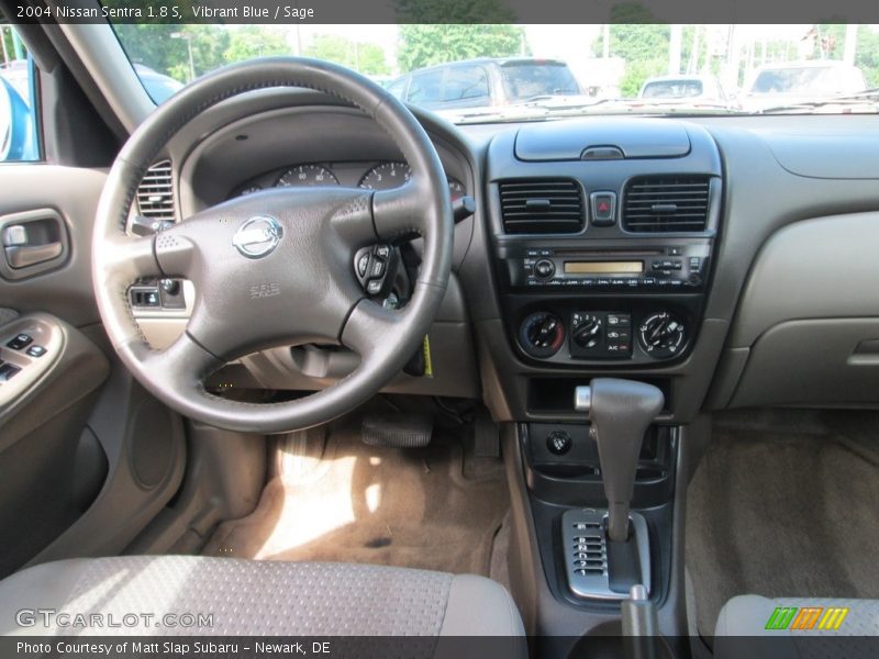 Vibrant Blue / Sage 2004 Nissan Sentra 1.8 S