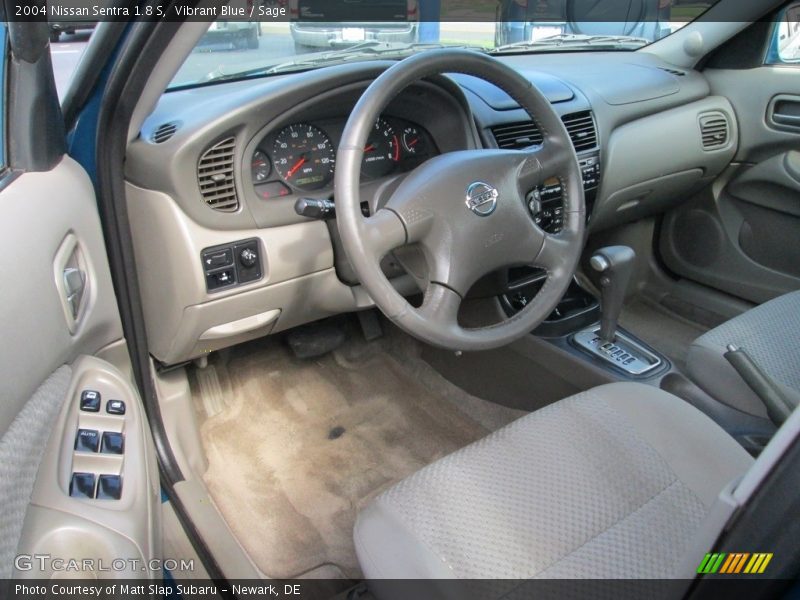 Vibrant Blue / Sage 2004 Nissan Sentra 1.8 S