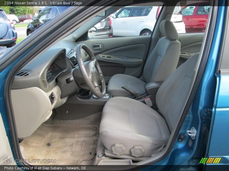 Vibrant Blue / Sage 2004 Nissan Sentra 1.8 S