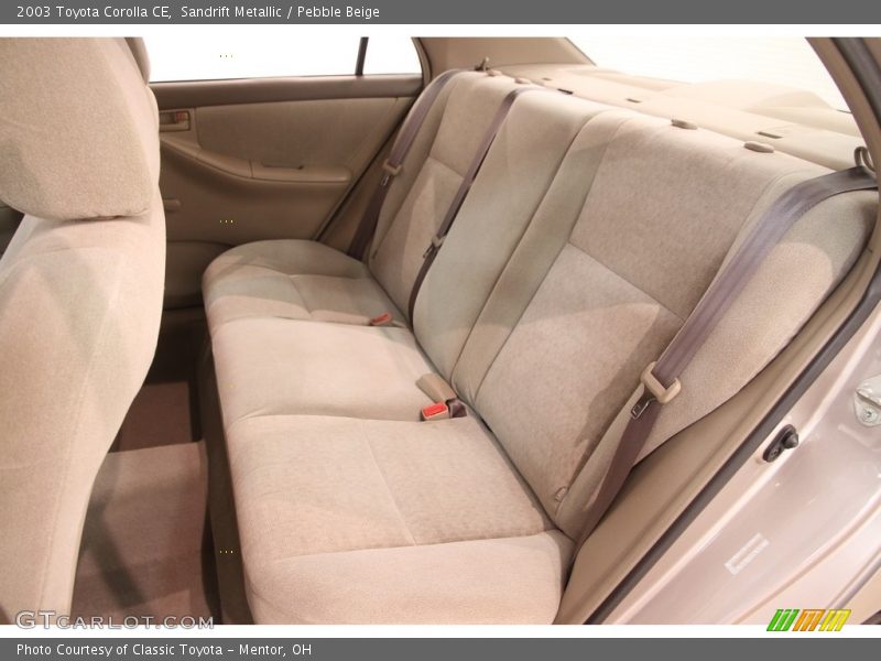 Sandrift Metallic / Pebble Beige 2003 Toyota Corolla CE