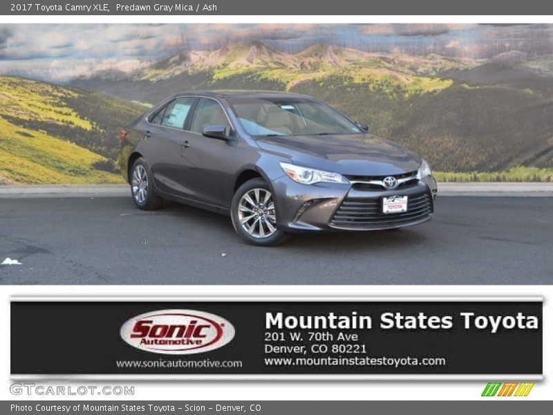 Predawn Gray Mica / Ash 2017 Toyota Camry XLE