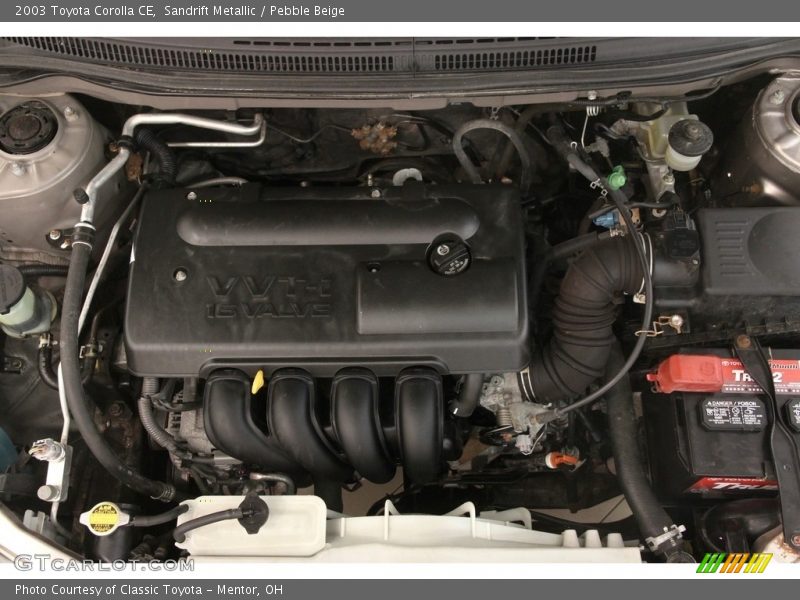 Sandrift Metallic / Pebble Beige 2003 Toyota Corolla CE