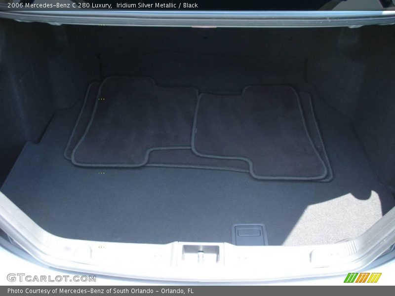 Iridium Silver Metallic / Black 2006 Mercedes-Benz C 280 Luxury