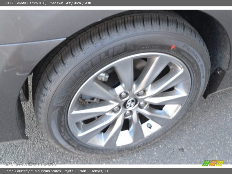 Predawn Gray Mica / Ash 2017 Toyota Camry XLE