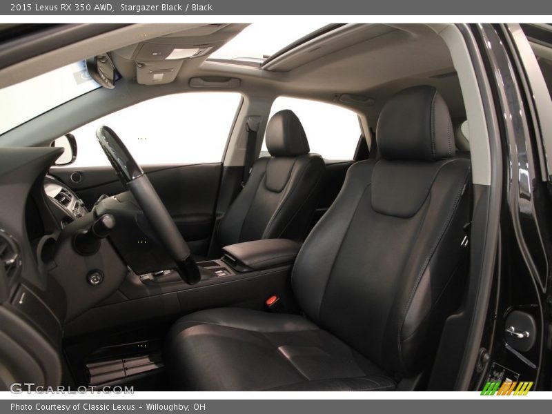 Stargazer Black / Black 2015 Lexus RX 350 AWD