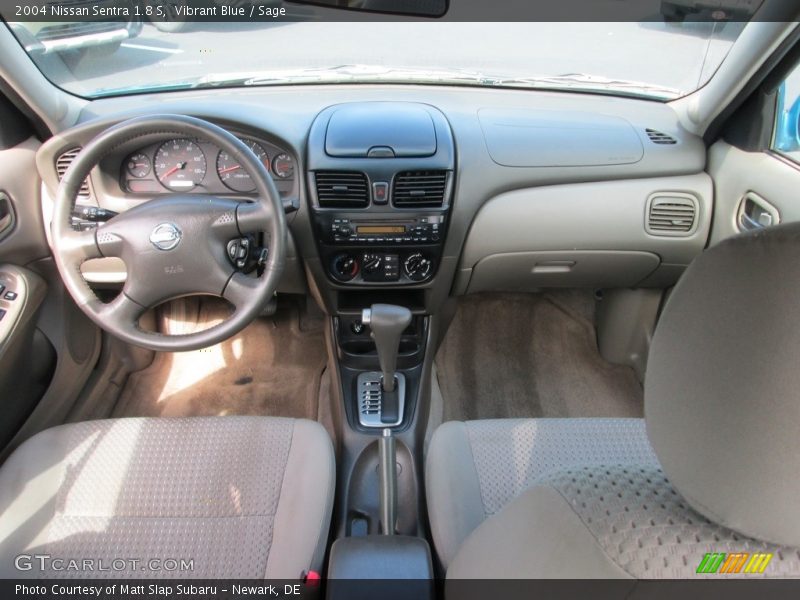 Vibrant Blue / Sage 2004 Nissan Sentra 1.8 S