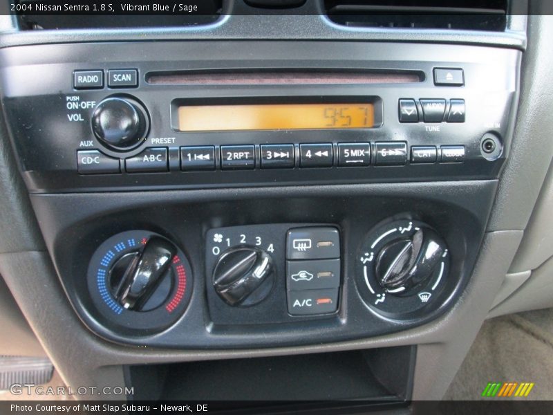 Vibrant Blue / Sage 2004 Nissan Sentra 1.8 S