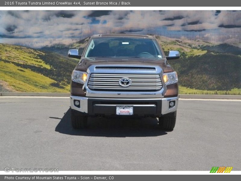 Sunset Bronze Mica / Black 2016 Toyota Tundra Limited CrewMax 4x4