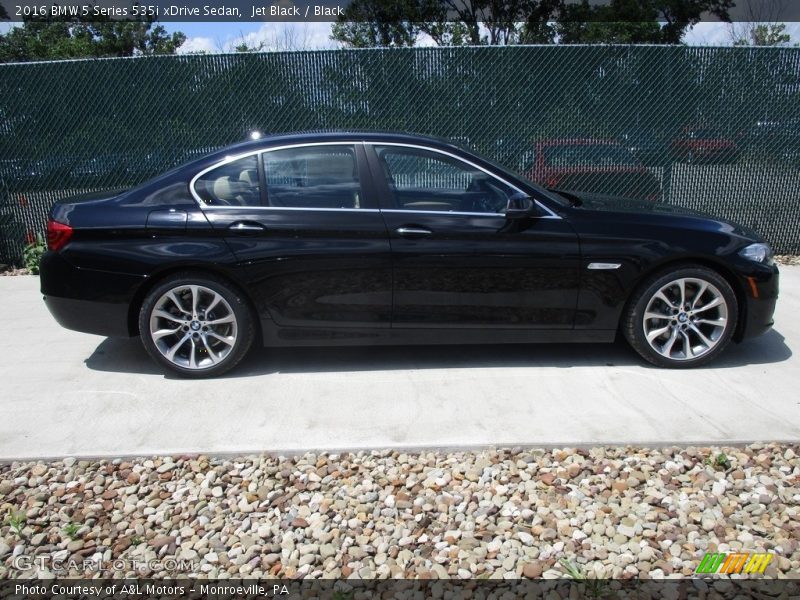 Jet Black / Black 2016 BMW 5 Series 535i xDrive Sedan