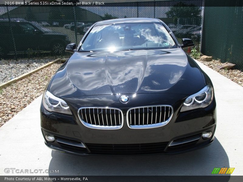 Jet Black / Black 2016 BMW 5 Series 535i xDrive Sedan