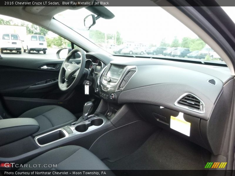 Blue Ray Metallic / Jet Black 2016 Chevrolet Cruze LT Sedan