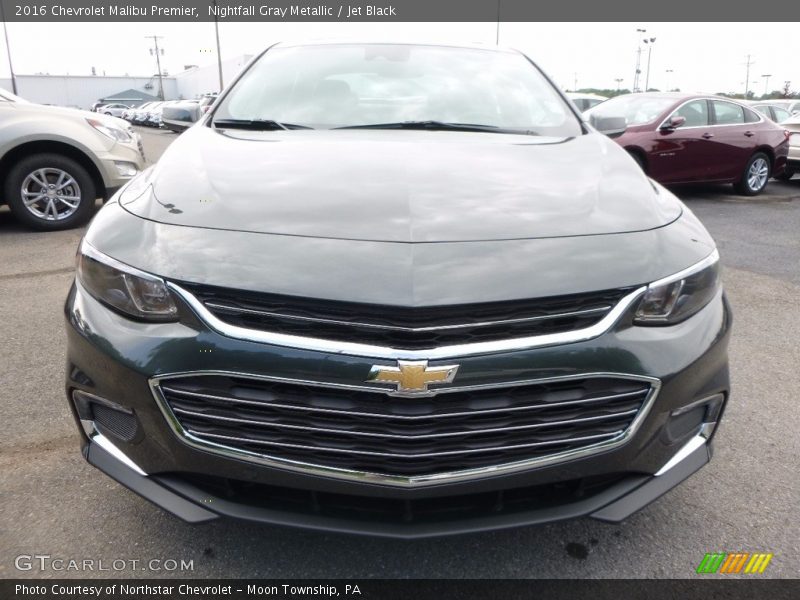 Nightfall Gray Metallic / Jet Black 2016 Chevrolet Malibu Premier
