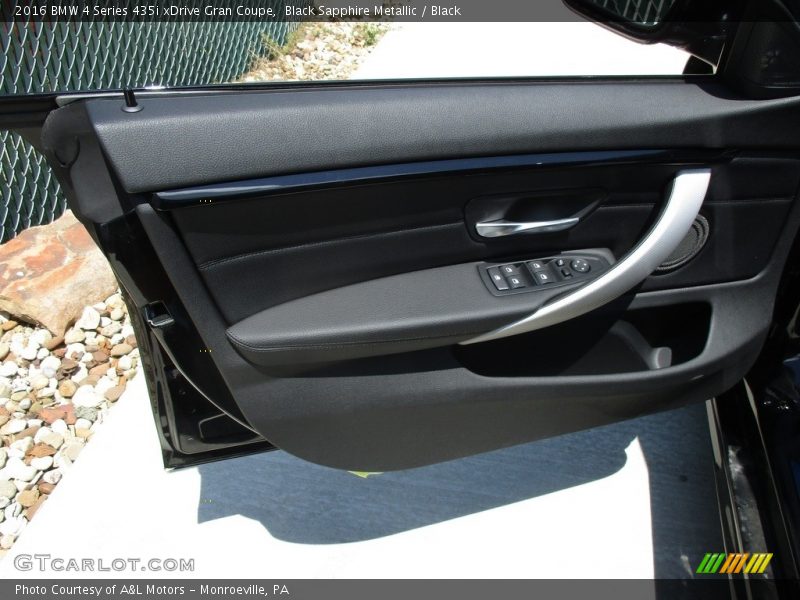 Black Sapphire Metallic / Black 2016 BMW 4 Series 435i xDrive Gran Coupe