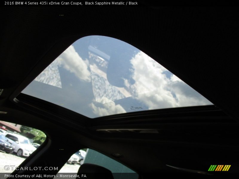 Black Sapphire Metallic / Black 2016 BMW 4 Series 435i xDrive Gran Coupe