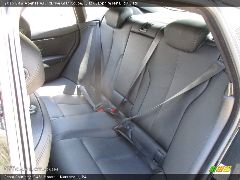 Black Sapphire Metallic / Black 2016 BMW 4 Series 435i xDrive Gran Coupe