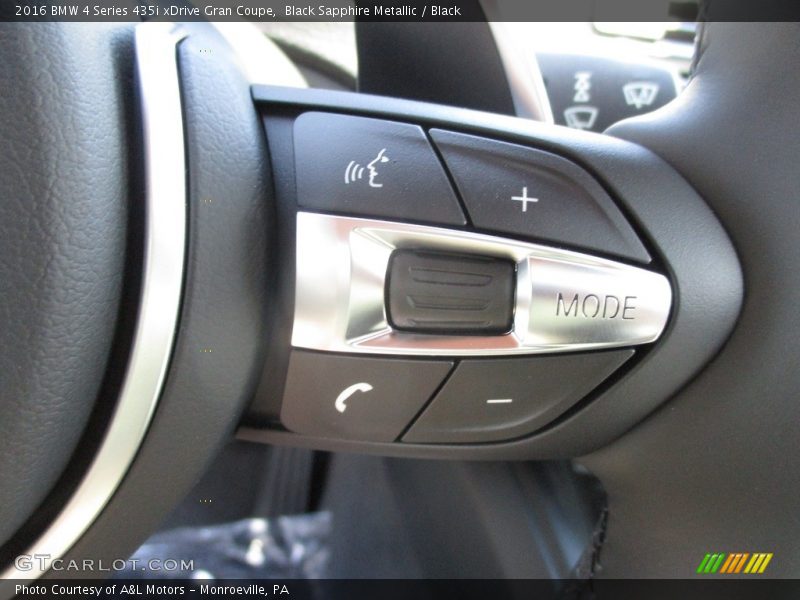 Black Sapphire Metallic / Black 2016 BMW 4 Series 435i xDrive Gran Coupe
