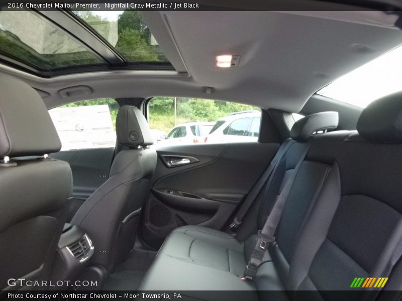 Nightfall Gray Metallic / Jet Black 2016 Chevrolet Malibu Premier