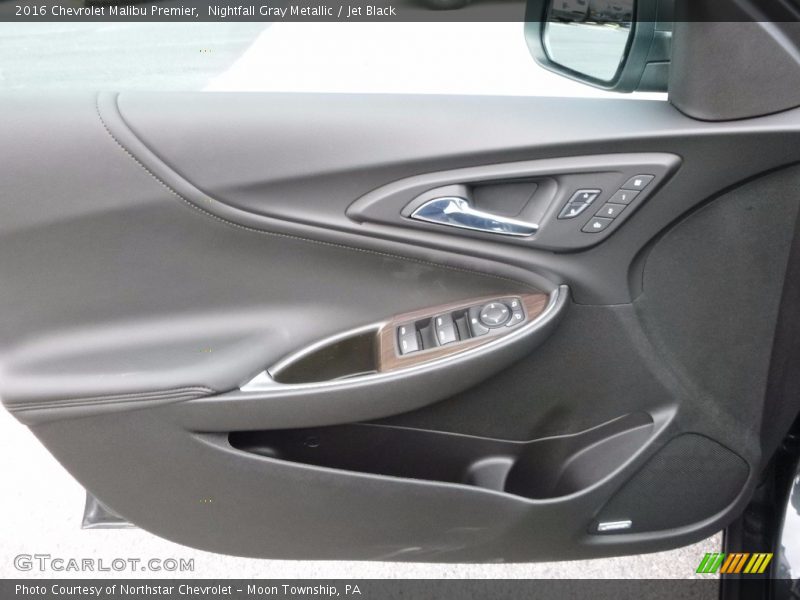 Nightfall Gray Metallic / Jet Black 2016 Chevrolet Malibu Premier