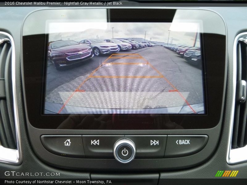 Nightfall Gray Metallic / Jet Black 2016 Chevrolet Malibu Premier