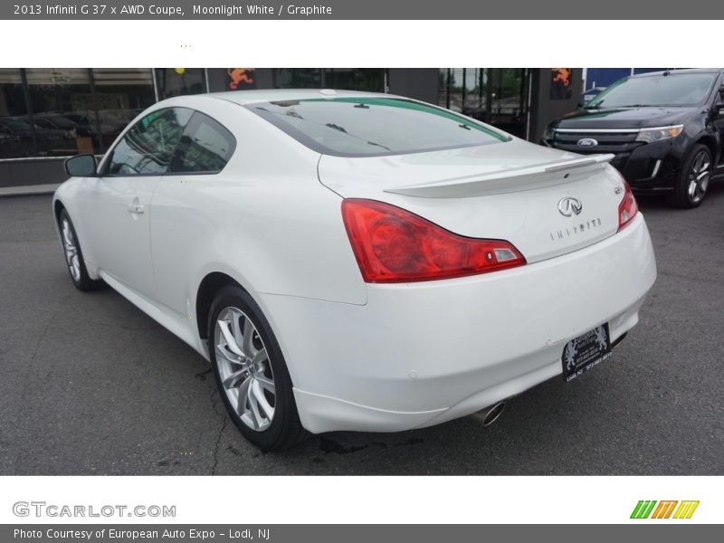Moonlight White / Graphite 2013 Infiniti G 37 x AWD Coupe