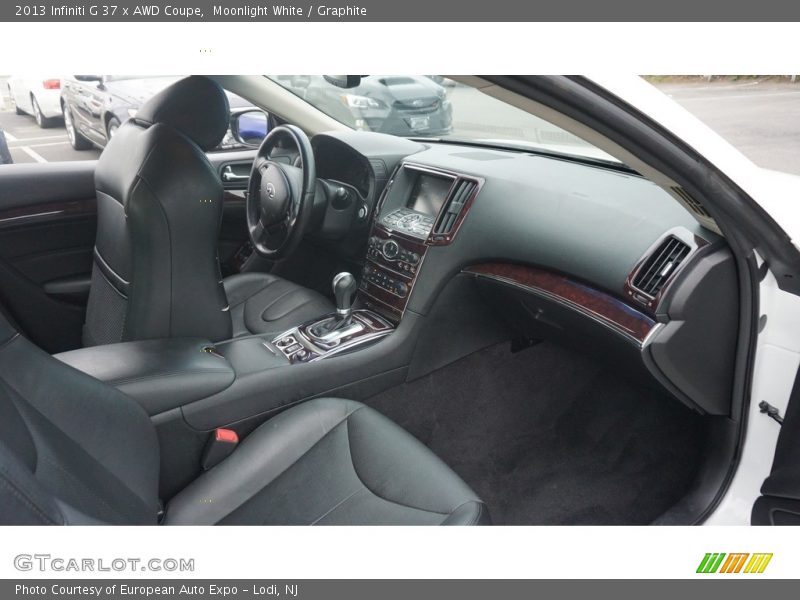 Moonlight White / Graphite 2013 Infiniti G 37 x AWD Coupe