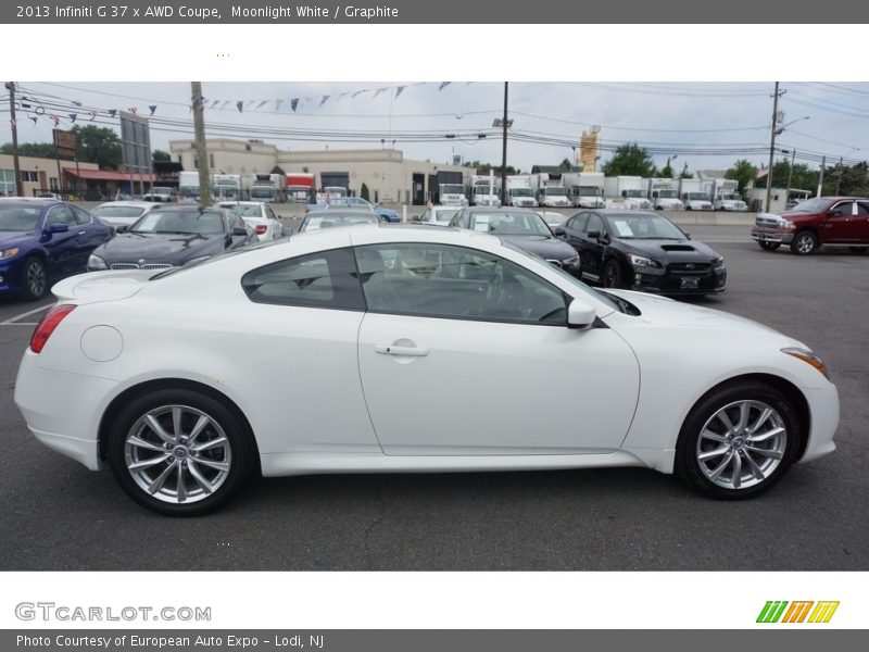 Moonlight White / Graphite 2013 Infiniti G 37 x AWD Coupe