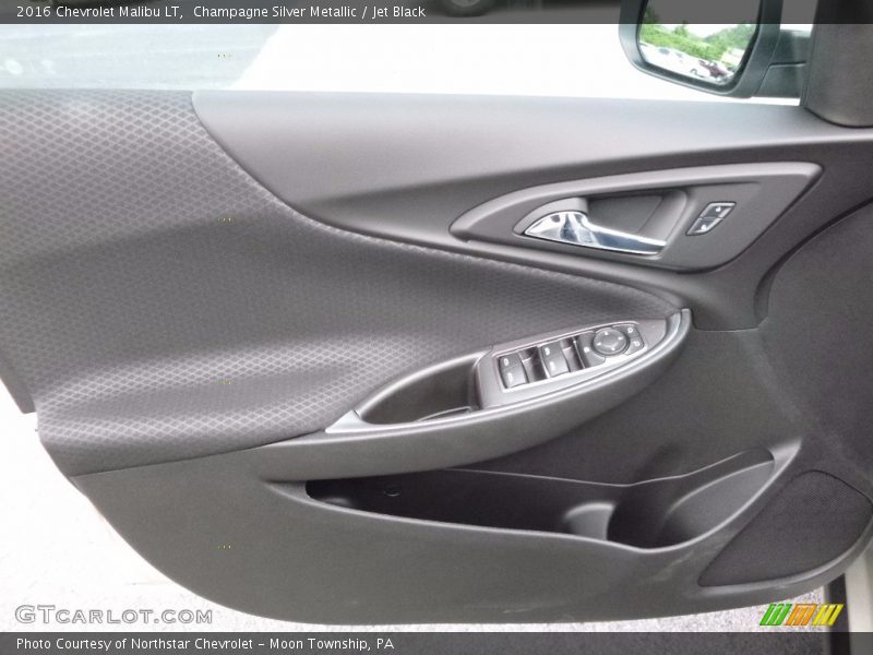 Champagne Silver Metallic / Jet Black 2016 Chevrolet Malibu LT