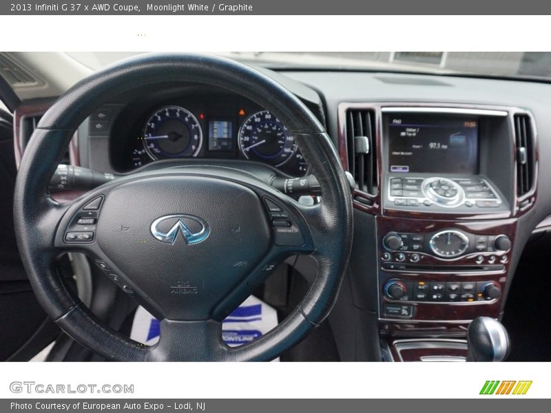 Moonlight White / Graphite 2013 Infiniti G 37 x AWD Coupe