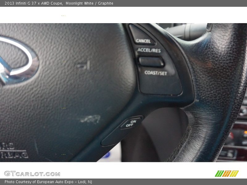 Moonlight White / Graphite 2013 Infiniti G 37 x AWD Coupe