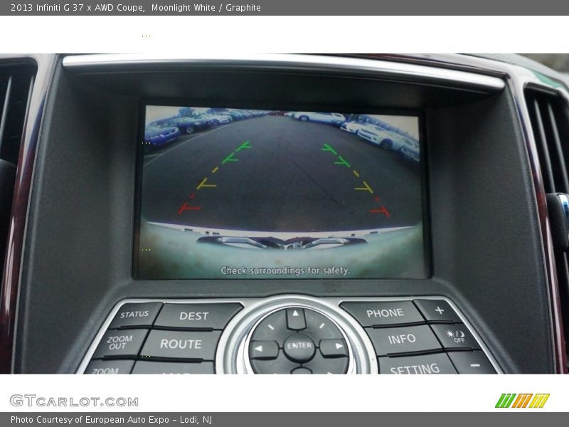 Moonlight White / Graphite 2013 Infiniti G 37 x AWD Coupe