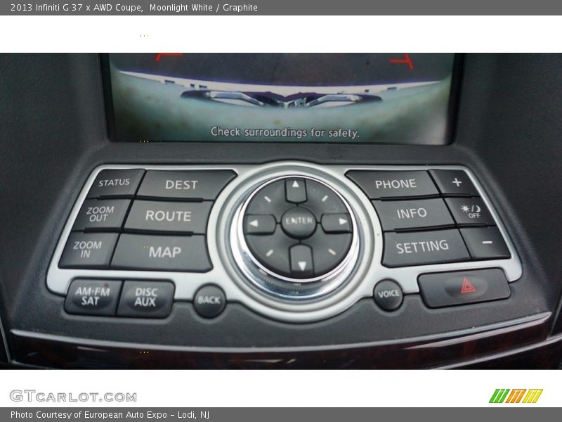 Moonlight White / Graphite 2013 Infiniti G 37 x AWD Coupe