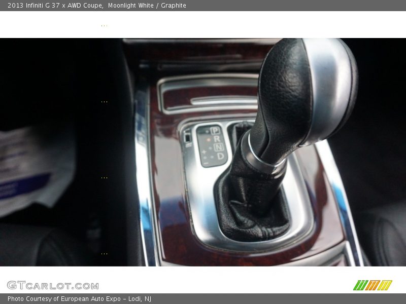 Moonlight White / Graphite 2013 Infiniti G 37 x AWD Coupe