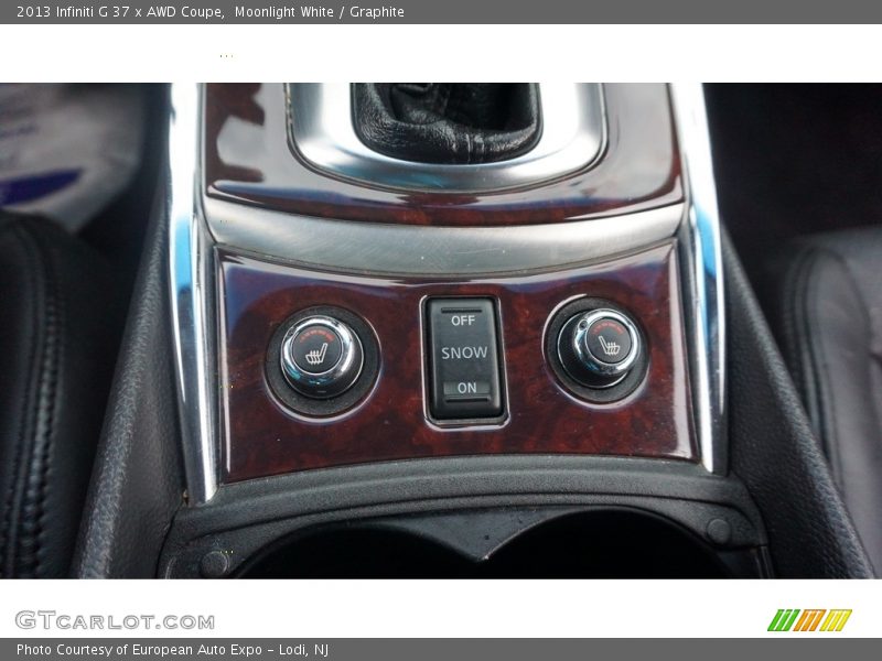Moonlight White / Graphite 2013 Infiniti G 37 x AWD Coupe