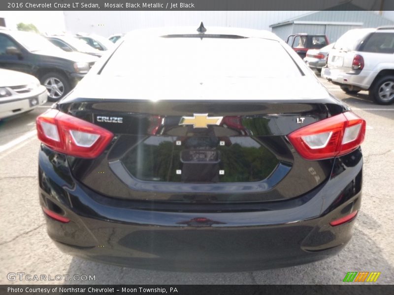 Mosaic Black Metallic / Jet Black 2016 Chevrolet Cruze LT Sedan