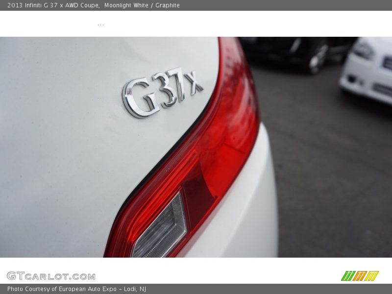 Moonlight White / Graphite 2013 Infiniti G 37 x AWD Coupe