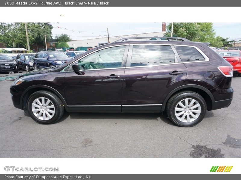 Black Cherry Mica / Black 2008 Mazda CX-9 Touring AWD