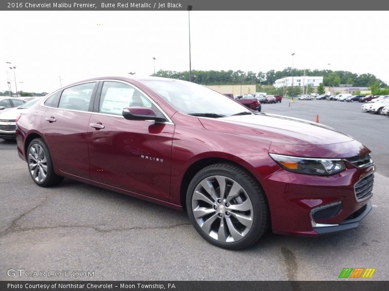 Butte Red Metallic / Jet Black 2016 Chevrolet Malibu Premier