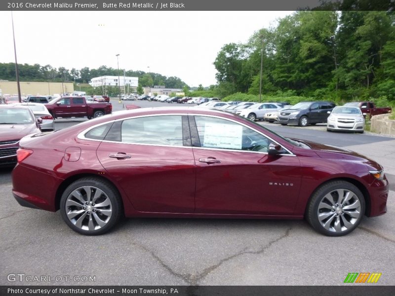 Butte Red Metallic / Jet Black 2016 Chevrolet Malibu Premier