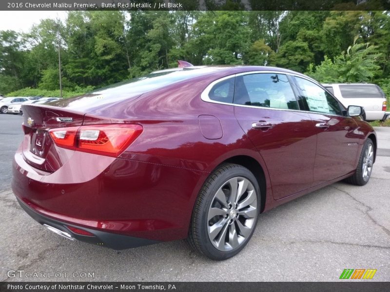 Butte Red Metallic / Jet Black 2016 Chevrolet Malibu Premier