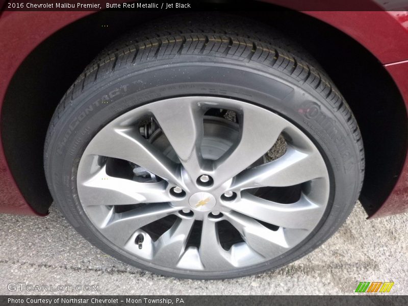 Butte Red Metallic / Jet Black 2016 Chevrolet Malibu Premier