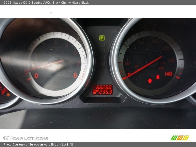 Black Cherry Mica / Black 2008 Mazda CX-9 Touring AWD