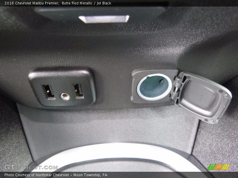 Butte Red Metallic / Jet Black 2016 Chevrolet Malibu Premier