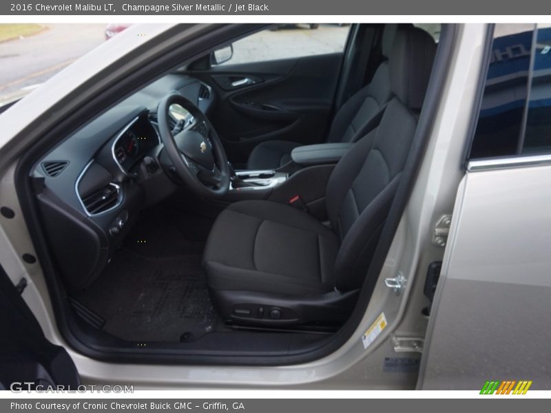 Champagne Silver Metallic / Jet Black 2016 Chevrolet Malibu LT